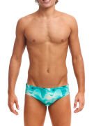 Funky Trunks Teal Wave (Classic) Slip Mayo, Erkek Antrenman Mayo