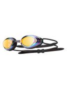 TYR BlackHawk Altın/Metal, Renkli Aynalı Yüzücü Gözlüğü, Antrenman Gözlük