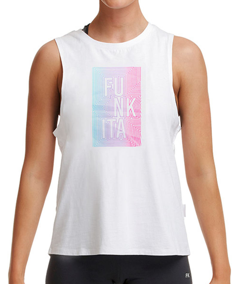 Funkita Ladies Hank the Tank Top Funkita Illusion Tshirt