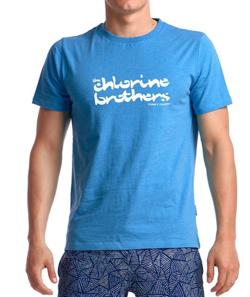 Funky Trunks The Chlorine Brothers Erkek T-Shirt