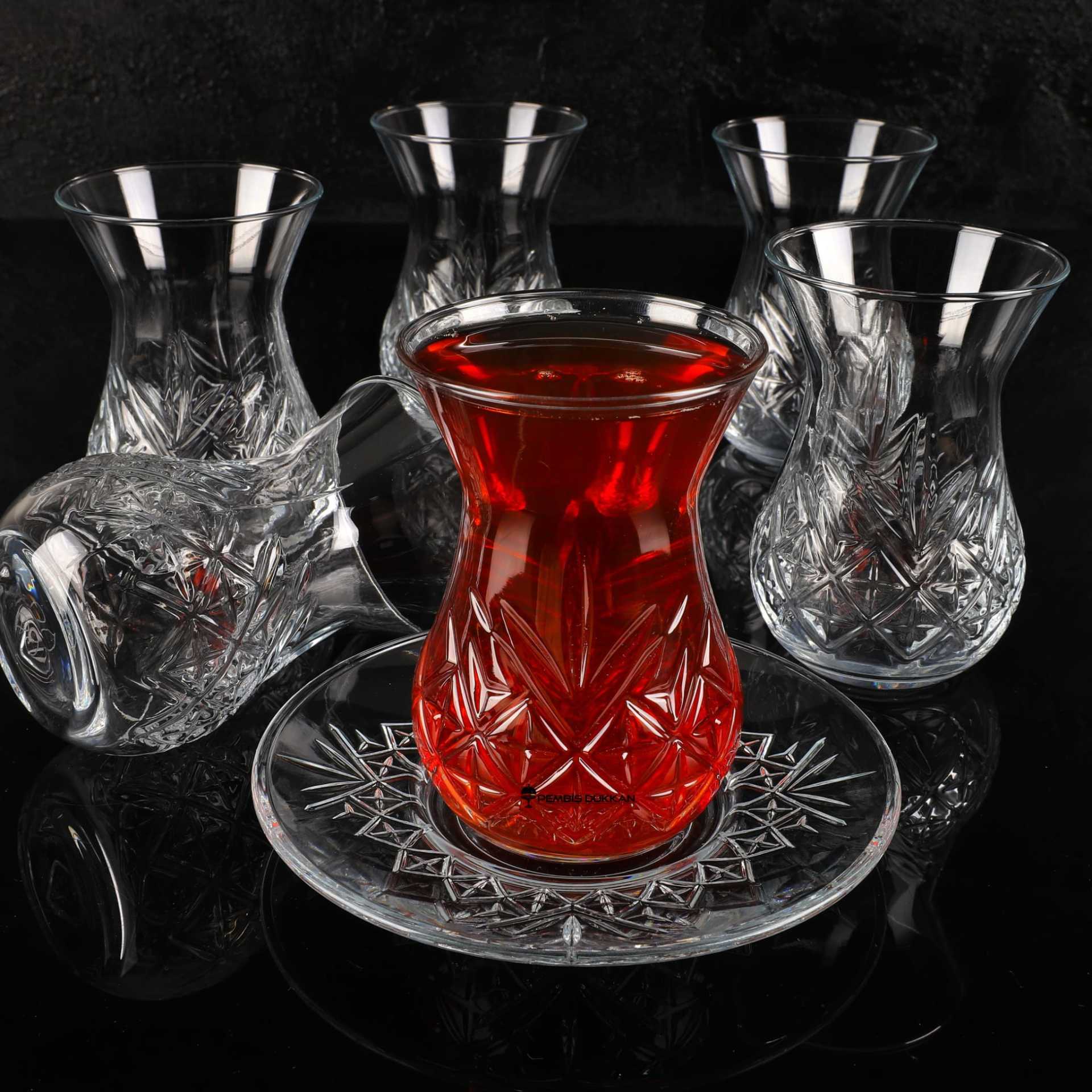 12 PARÇA TİMELESS TOMBUL ÇAY SET