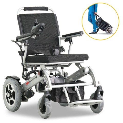 Hafif Akülü Tekerlekli Sandalye - Fulmaks 8002