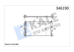 Opel insignia 2.0 Dizel Otomatik Su Radyatörü Kale Marka