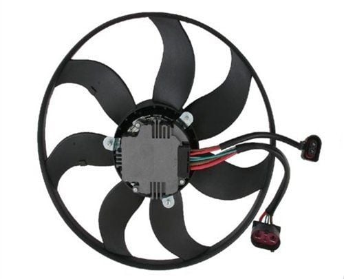 Volkswagen Golf 6 2009 - 2012 Model Arası 1.6 TDI Motor Fan Motoru Sol Taraf Büyük