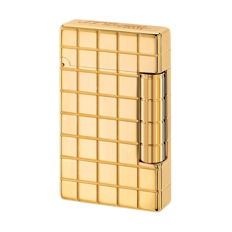 S.T. Dupont Initial Square Gold Çakmak 20801