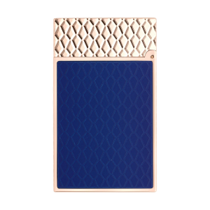 S.T. Dupont Ligne 2 Guilloche Dragon Mavi & Rose Gold Çakmak 16632