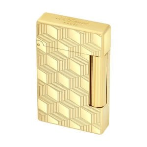 S.T. Dupont Initial Cube Gold Çakmak 20841