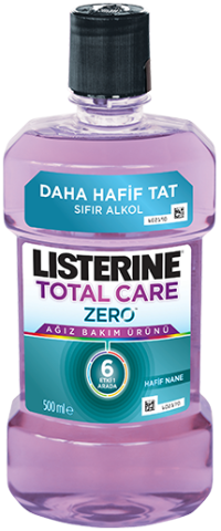 Listerine Total Care Zero Hafif Nane Sıfır Alkol 500 ml