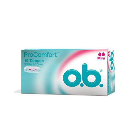 O.B Pro Ultimate Comfort Mini Tampon 16 adet