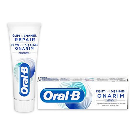 Oral-B Onarım Hassas Beyazlık Diş Macunu 75 ml