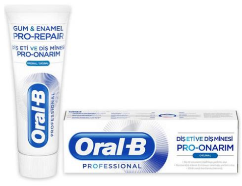 Oral-B Diş Eti ve Diş Minesi Pro Onarım Orijinal Diş Macunu 75 ml