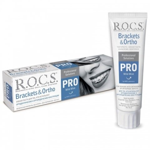 ROCS Brackets & Ortho Pro Özel Diş Macunu 100 ml