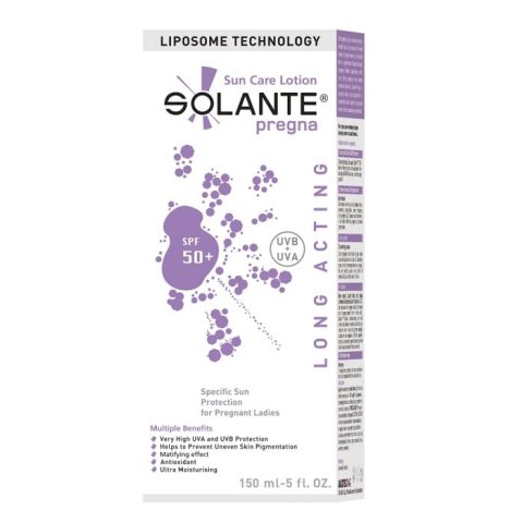 Solante Pregna SPF 50+ 150 ml Güneş Kremi