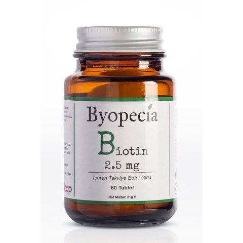 Byopecia Biotin 2.5 mg 60 Tablet