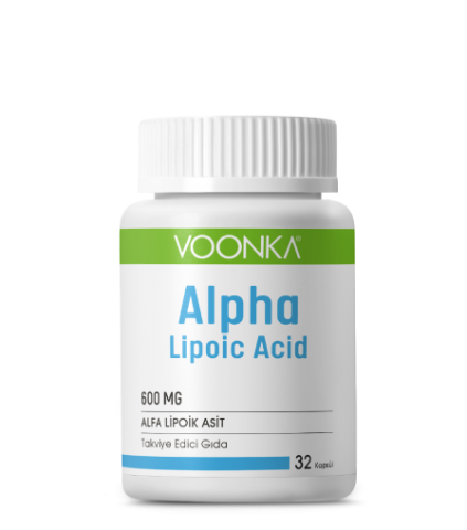 Voonka Alpha Lipoic Acid 600 mg 32 Kapsül