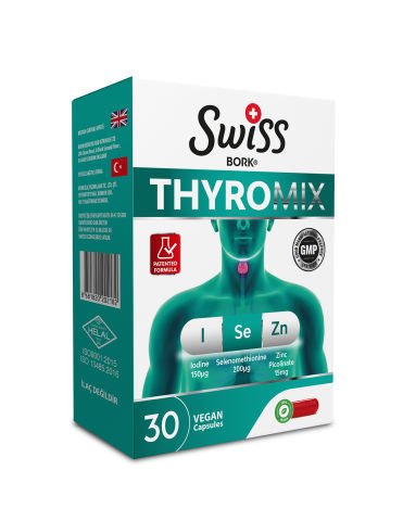 Swiss Bork Thyro Mix 30 Kapsül