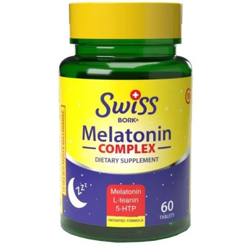 Swiss Bork Melatonin Complex 3 mg 60 Tablet