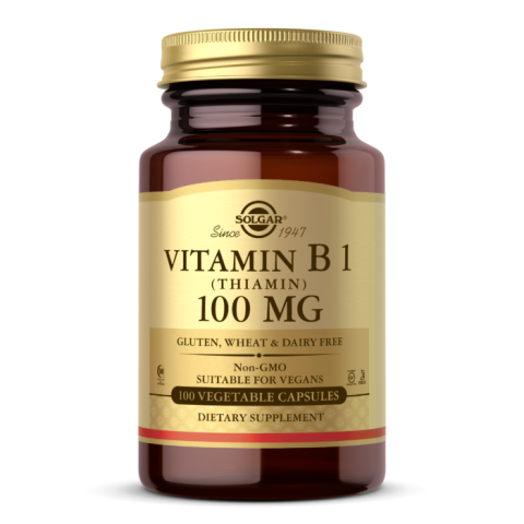 Solgar Vitamin B1 (Thiamin) 100 mg 100 Kapsül