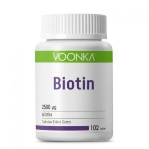 Voonka Biotin 2500 mcg 102 Tablet