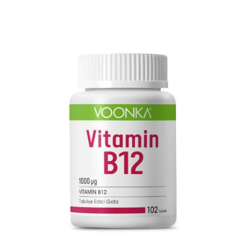 Voonka Vitamin B12 1000 mcg 102 Tablet