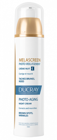 Ducray Melascreen Leke ve Kırışıklık Karşıtı Gece Kremi 50 ml