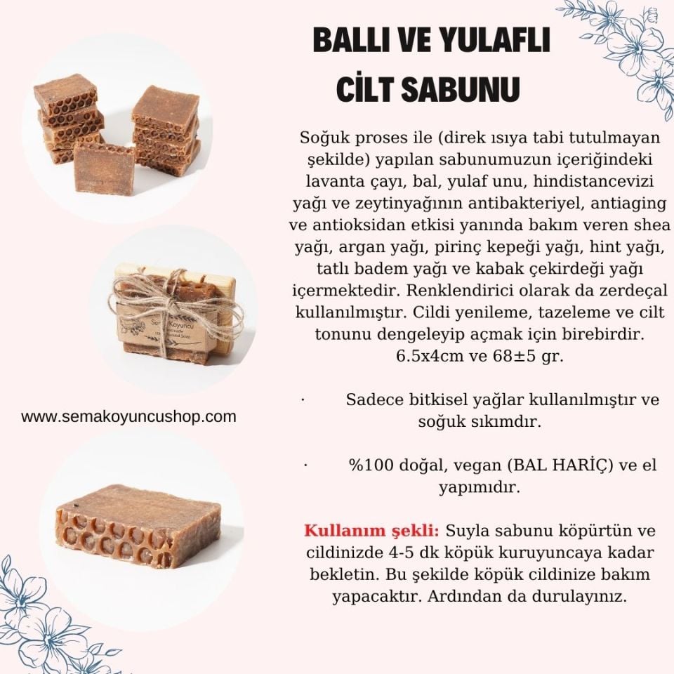 Leke ve Yaşlanma Karşıtı / Antiaging Sabun