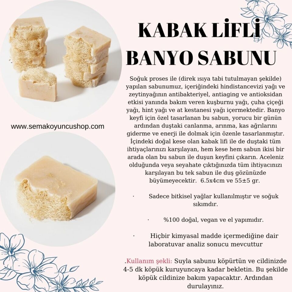 Kabaklifli Banyo Sabunu