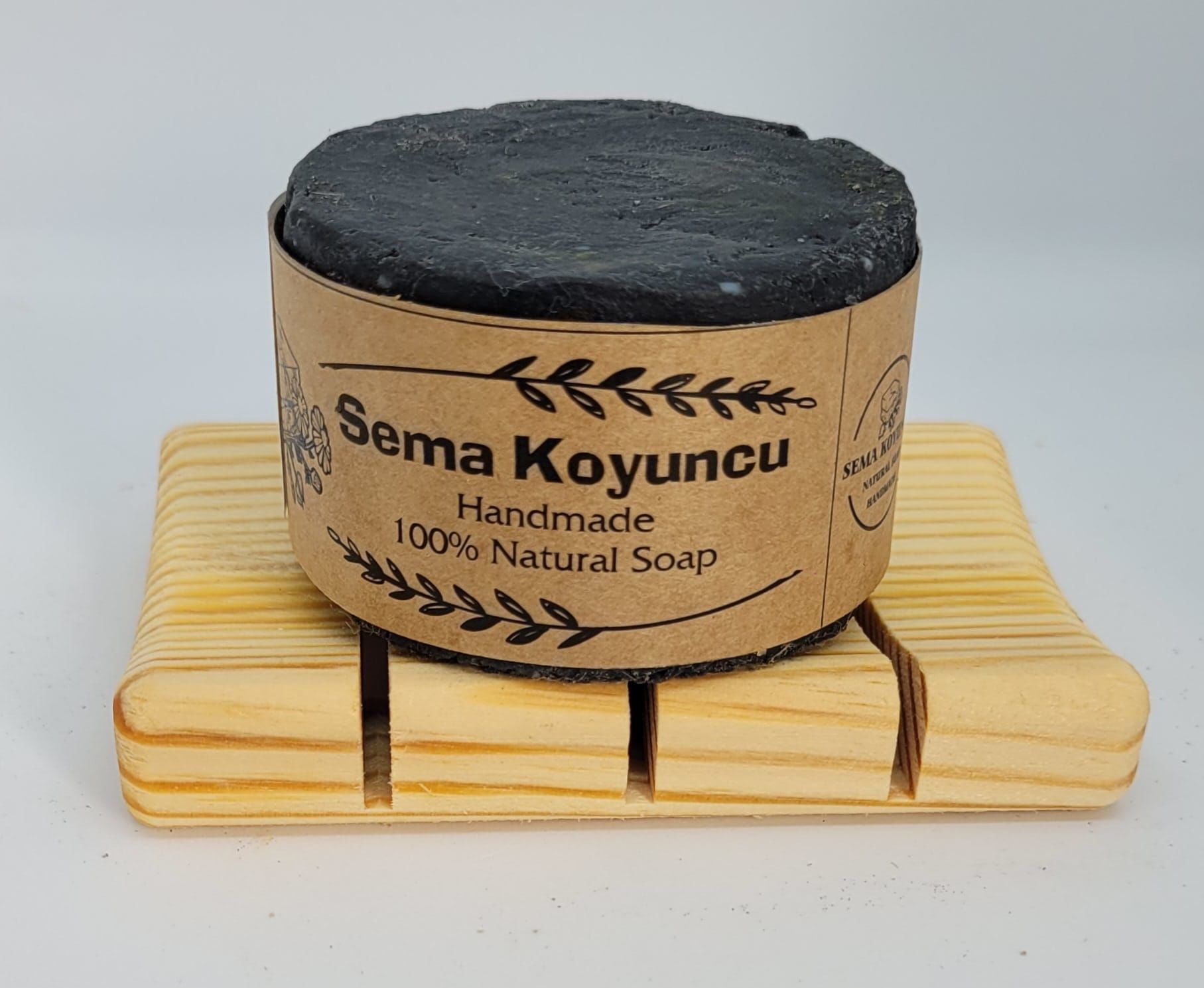 Aktif Karbonlu Yağlı Saçlar için Doğal Katı Şampuan, 2 IN 1