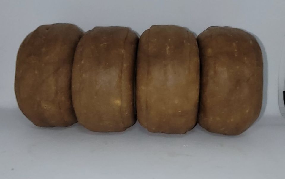 Katranlı ve Zerdeçallı Doğal Katı Şampuan ( Egzema, Sedef ve Vitiligo ), 2 İN 1, 4 adet