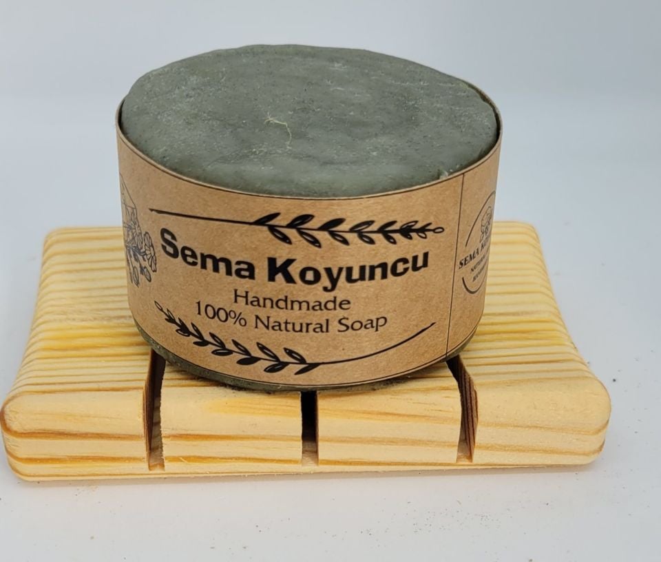 Kuru Saçlar için Gotu Kolalı Doğal Katı Şampuan,2 IN 1