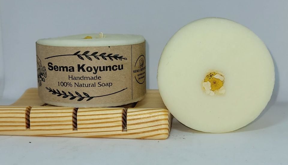 Normal ve Hassas Saçlar için Saf Doğal Katı Şampuan,2 IN 1