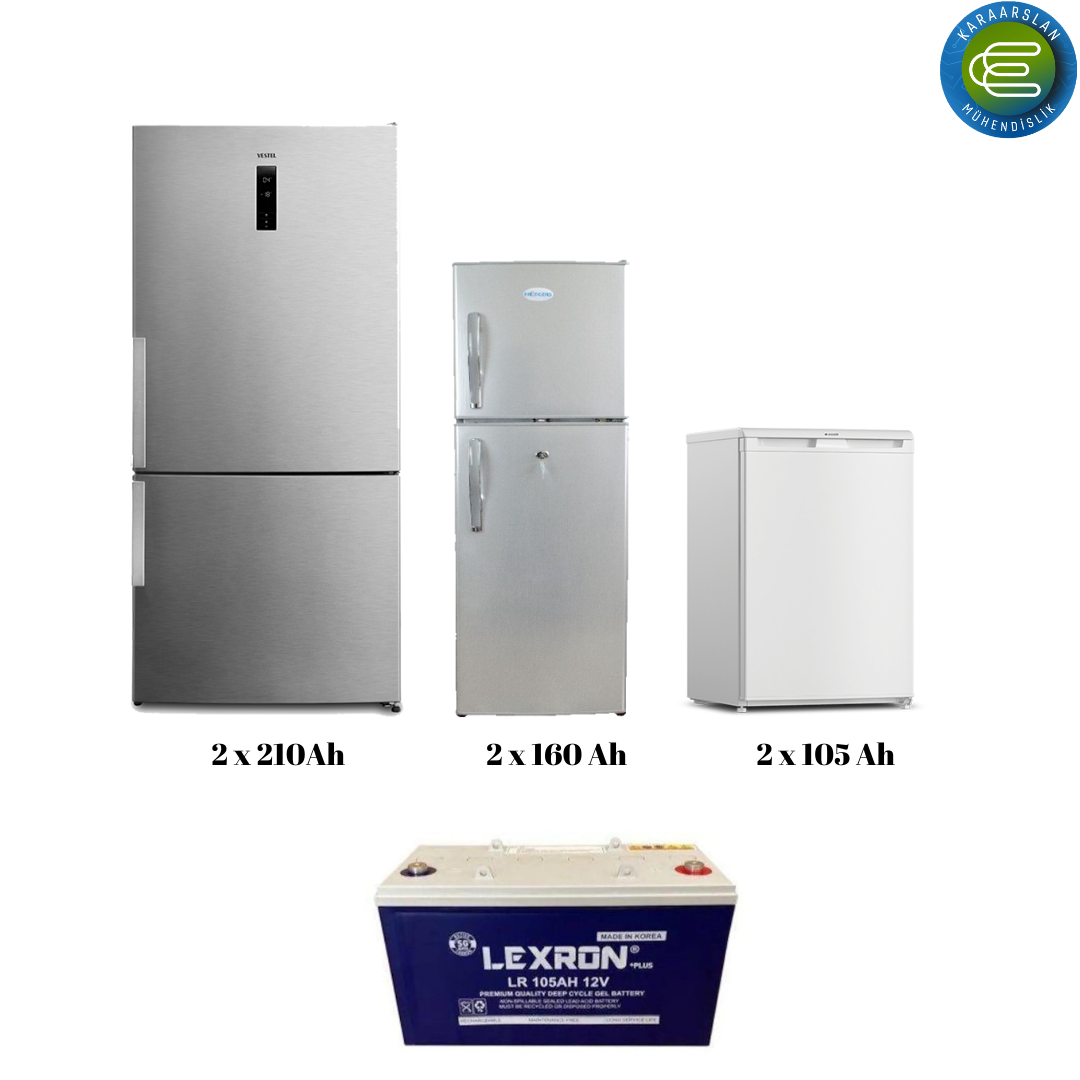 Buzdolabı sistemlerinde kaç amper akü tercih etmeliyim?