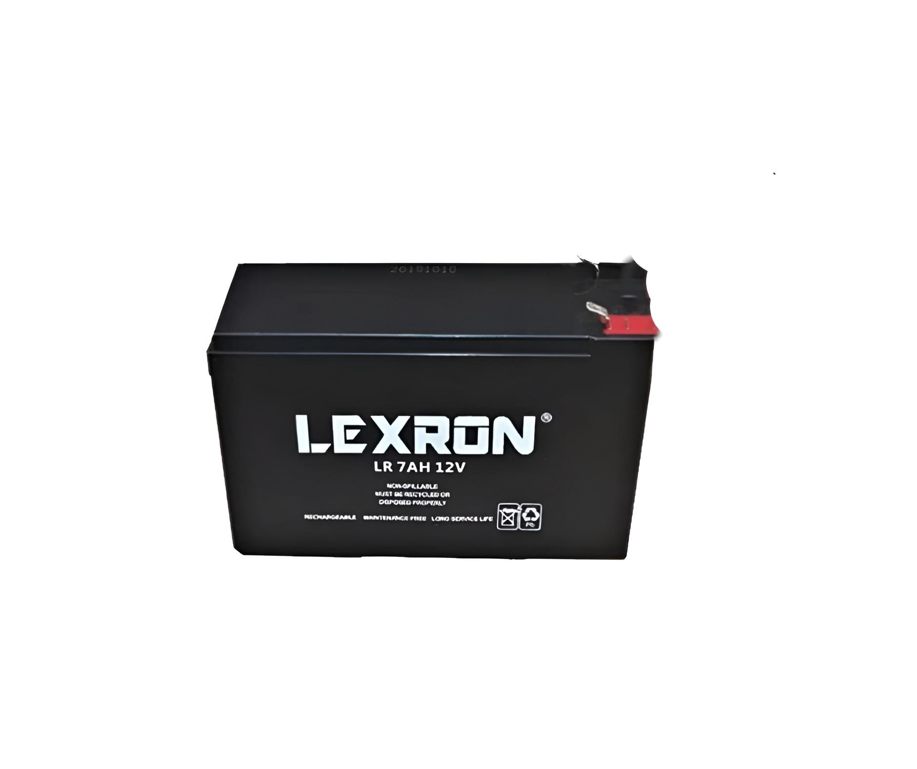 Lexron 7 amper-12v kuru tip akü