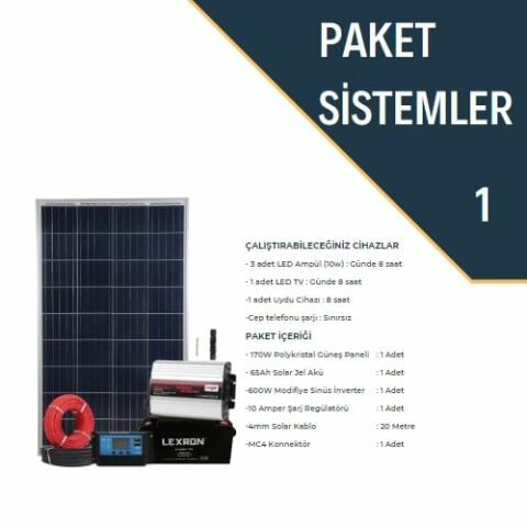 Lexron aydınlatma-tv paketi (paket 1)