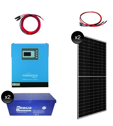 3 kW Solar Ev Paketi 3 kw İnverter