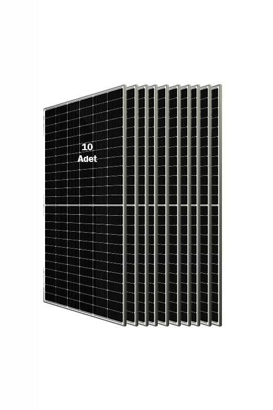 Lexron half-cut monokristal 550 watt güneş paneli (10lu paket)