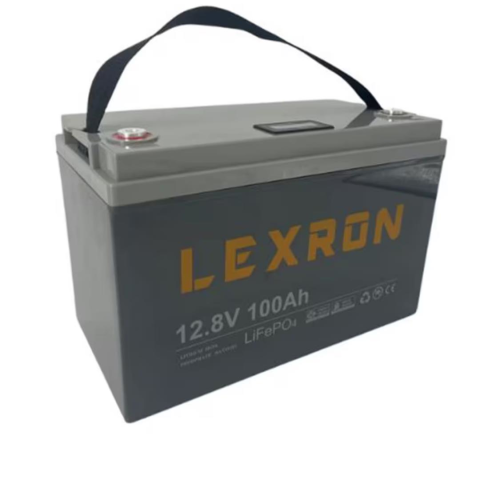 Lexron lifepo4 12.8v 100 amper lityum akü