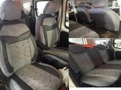 Terletmez Keten Kumaş Oto Koltuk Kılıfı Airbag Uyumlu Daihatsu Terios