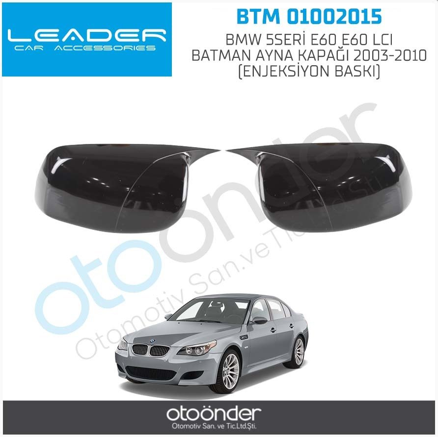BMW 5SERİ E60 E60 LCI BATMAN AYNA KAPAĞI 2003-2010(ENJEKSİYON BASKI)