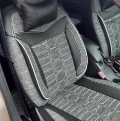 Terletmez Keten Kumaş Oto Koltuk Kılıfı Airbag Uyumlu Hyundai i20