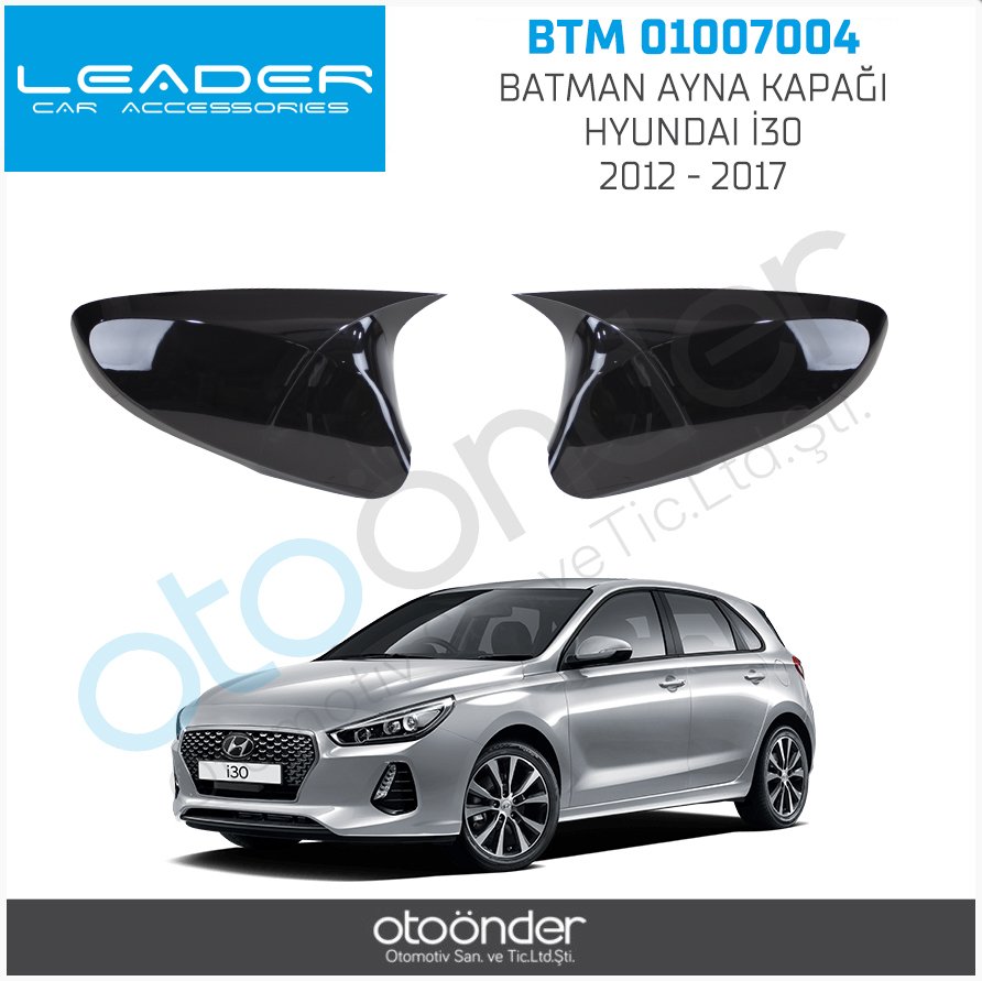 HYUNDAI İ30 2012-2017 BATMAN AYNA KAPAĞI SİNYALSİZ(ENJEKSİYON BASKI)