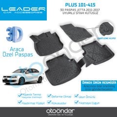 3D PASPAS JETTA 2011-2017 UYUMLU SİYAH