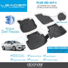 3D PASPAS FIAT LINEA UYUMLU SİYAH