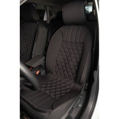 Alfa Romeo Tüm Modellerine Uyumlu Space Elegance Minder 2'li Set Siyah Renk