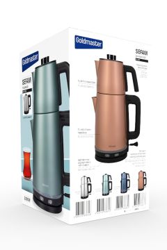 Sefam By-5314 2200 W Çelik Çay Makinesi Inox