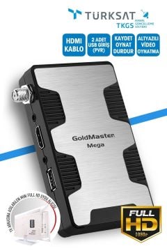 Goldmaster Mega Mıcro Full Hd Uydu Alıcısı