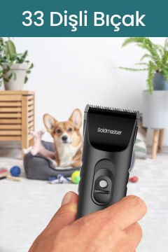 Petclean 2in1 Turbo Evcil Kedi Köpek Tıraş Makinesi