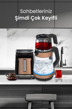 Gold Profesyonel Elektrikli Mutfak Çeyiz Seti 2 Li Evlilik Paketi