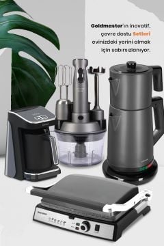 Platinium Antrasit Avantajlı Elektronik Evlilik Paketi Elektrikli Mutfak Çeyiz Seti