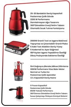 Elit 25 Parça Avantajlı Elektronik Evlilik Paketi Elektrikli Mutfak Çeyiz
